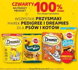 Kaufland Wszystkie przysmaki marek Pediegree i Dreamies dla psów i kotów oferta