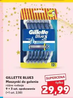 Kaufland Maszynki do golenia Gillette Blue3 oferta