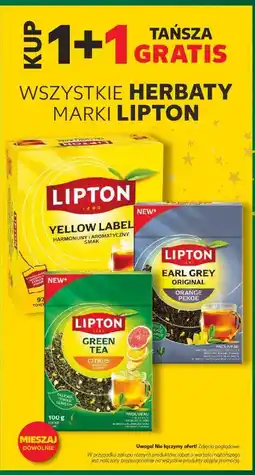 Kaufland Wszystkie herbaty marki Lipton oferta