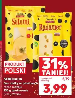 Kaufland Ser żółty w plastrach oferta