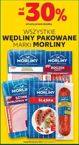 Kaufland Wszystkie wędliny pakowane marki Morliny oferta