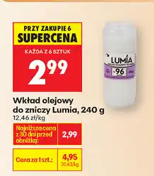 Biedronka Wkład olejowy do zniczy Lumia, 240 g oferta
