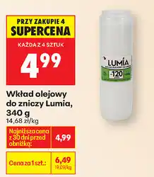Biedronka Wkład olejowy do zniczy Lumia, 340 g oferta