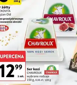 Intermarche Ser kozi wybrane rodzaje CHAVROUX oferta