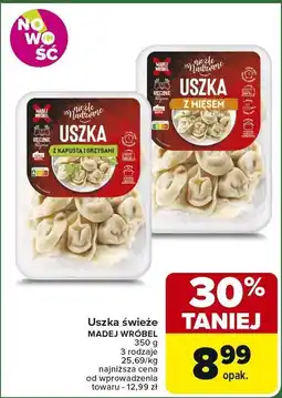 Carrefour Market Uszka świeże MADEJ WRÓBEL różne rodzaje oferta