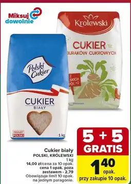Carrefour Market Cukier biały Polski, Królewski Polski Cukier / Królewski oferta