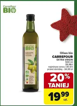 Carrefour Market Oliwa bio Carrefour Extra Virgin oferta
