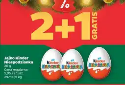 Netto Jajko Niespodzianka Kinder oferta