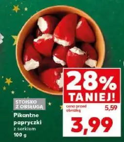 Kaufland Pikantne papryczki z serkiem Kaufland oferta