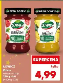 Kaufland Dżem różne rodzaje Łowicz oferta