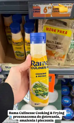 Biedronka Tłuszcz do smażenia Culinesse Cooking & Frying 500ml Rama oferta
