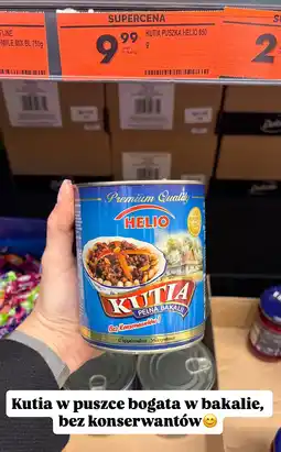 Biedronka Kutia w puszce 850g Helio oferta