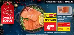 Biedronka Świeży filet z łososia atlantyckiego Marinero oferta