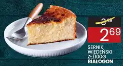 Wafelek Sernik wiedeński Białogon oferta