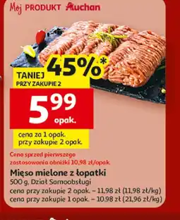 Auchan Mięso mielone oferta