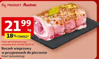 Auchan Boczek wieprzowy oferta