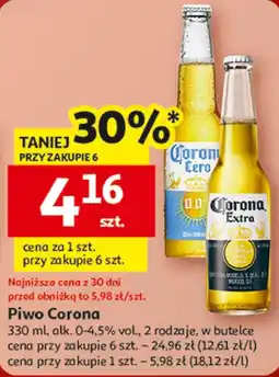 Auchan Piwo Corona oferta