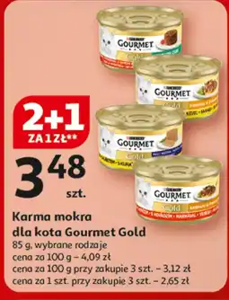Auchan Mokra karma dla kota Gourmet oferta