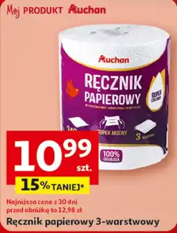 Auchan Ręcznik papierowy Auchan oferta