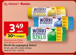 Auchan Worki do segregacji Auchan oferta