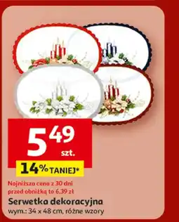 Auchan Serwetka dekoracyjna To ta! oferta