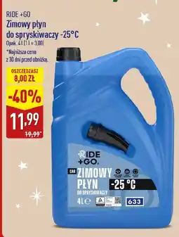 ALDI Płyn do spryskiwaczy zimowy oferta