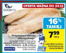 Carrefour Market Polędwiczki z dorsza oferta