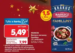 Kaufland Barszcz czerwony Krakus oferta