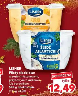 Kaufland Filety śledziowe Lisner oferta