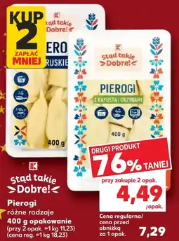 Kaufland Pierogi K-Stąd Takie Dobre oferta