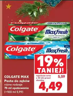 Kaufland Pasta do zębów Colgate oferta