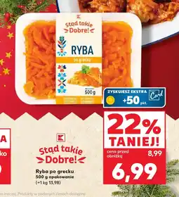 Kaufland Ryba po grecku K-Stąd Takie Dobre oferta
