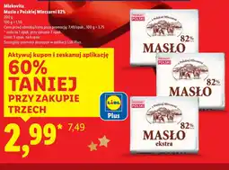 Lidl Masło Mlekovita oferta