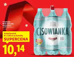 Lidl Woda mineralna Cisowianka oferta