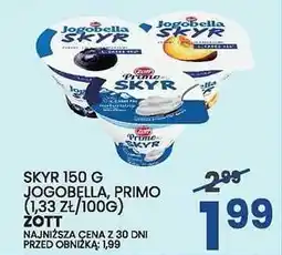 Wafelek Jogurt SKYR JOGOBELLA, PRIMO 150g Jogobella/Primo oferta
