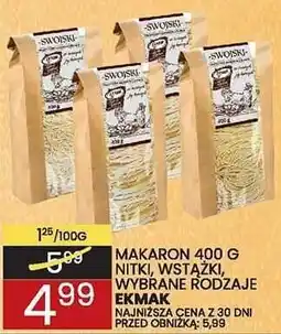 Wafelek Makaron nitki Swoiski oferta