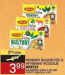 Wafelek Bulion drobiowy Winiary 120g oferta