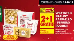 Biedronka Wszystkie praliny Raffaello i Ferrero Rocher oferta