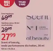 Rossmann Woda perfumowana dla kobiet Scent of beauty oferta