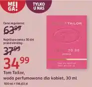 Woda perfumowana dla kobiet Tom Tailor
