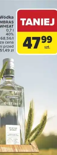 Carrefour Wódka STUMBRAS WINTER WHEAT 0,7 l 40% oferta