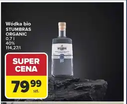 Carrefour Wódka bio STUMBRAS ORGANIC 0,7 l 40% oferta