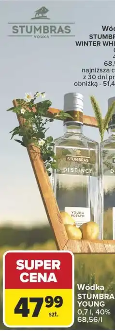 Wódka STUMBRAS YOUNG 0,7 l 40%