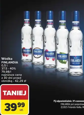 Wódka FINLANDIA 0,5 l