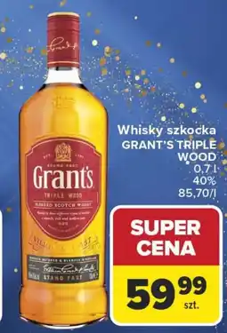 Carrefour Grant’s Triple Wood oferta