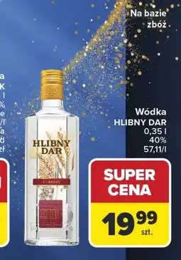 Carrefour Wódka Hlibny Dar 0,35 l oferta