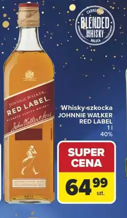 Carrefour Johnnie Walker Red Label oferta