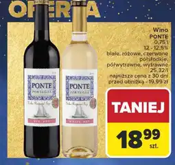 Carrefour Wino PONTE (0,75 l) oferta