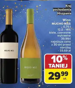 Carrefour Wino MUCHO MÁS (0,75 l) oferta