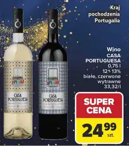 Carrefour Wino CASA PORTUGUESA (0,75 l) oferta